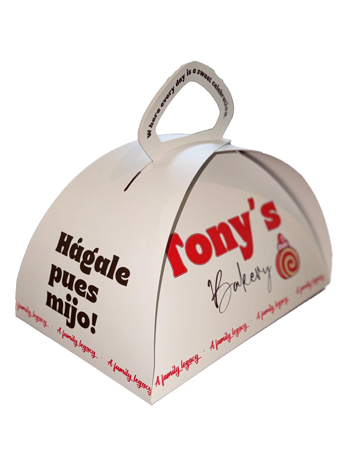 Tony's Bakery Customized gift bakery box image